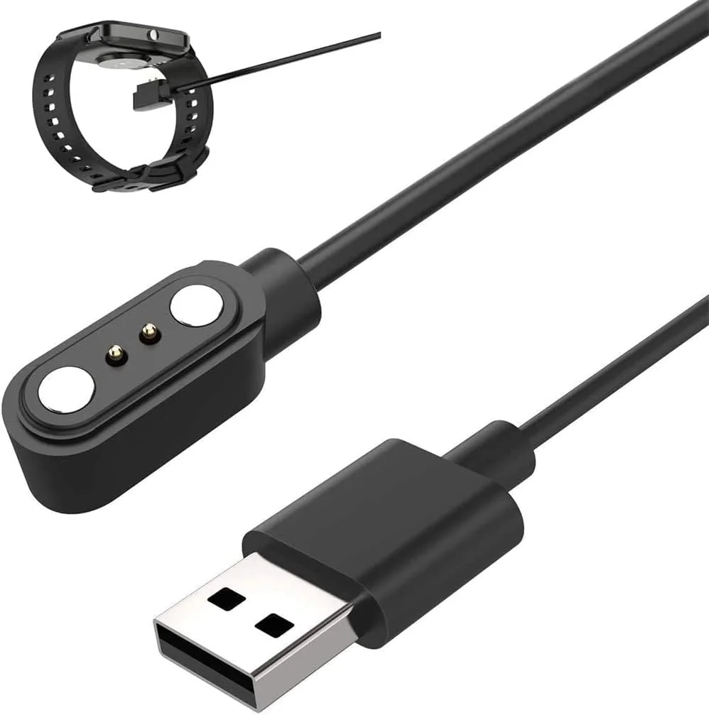 کابل شارژ مغناطیسی USB ساعت هوشمند SKEIDO طول 100 سانتی متر، مناسب برای Letsfit Willful YAMAY VeryFitPro SW023 ID205L SW021 ID205U ID205S SW025 Uwatch 3S 3 2 2S ساعت هوشمند زنانه مردانه (مشکی) کابل شارژ مغناطیسی USB ساعت هوشمند SKEIDO طول 100 سانتی متر، مناسب برای Letsfit Willful YAMAY VeryFitPro SW023 ID205L SW021 ID205U ID205S SW025 Uwatch 3S 3 2 2S ساعت هوشمند زنانه مردانه (مشکی)