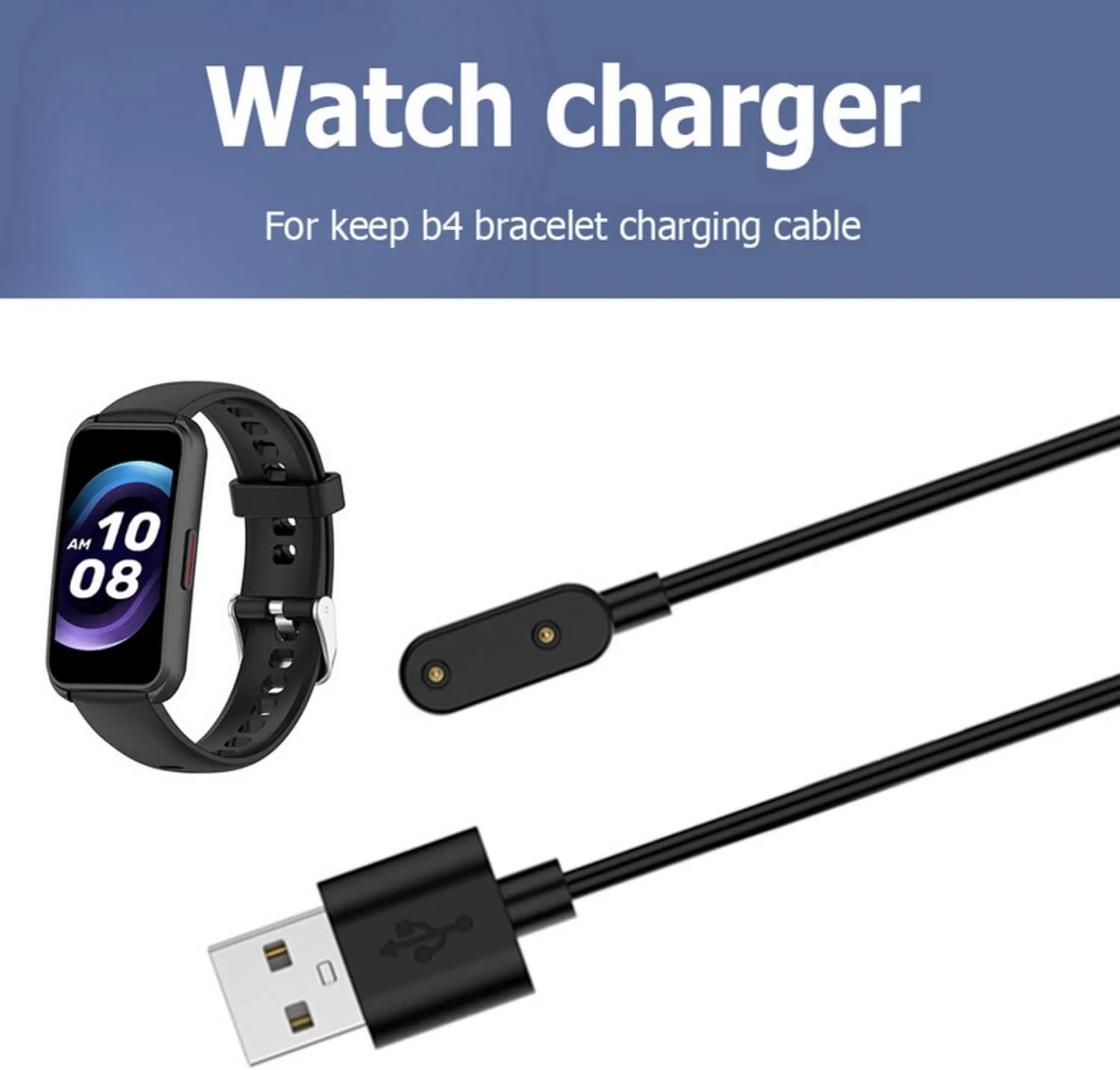 کابل شارژ USB ساعت هوشمند SKEIDO مناسب برای Keep B4 / برای Huawei watch fit2 / برای Huawei watch fit 7 / برای دستبند Huawei 6 pro کابل شارژ USB ساعت هوشمند SKEIDO مناسب برای Keep B4 / برای Huawei watch fit2 / برای Huawei watch fit 7 / برای دستبند Huawei 6 pro