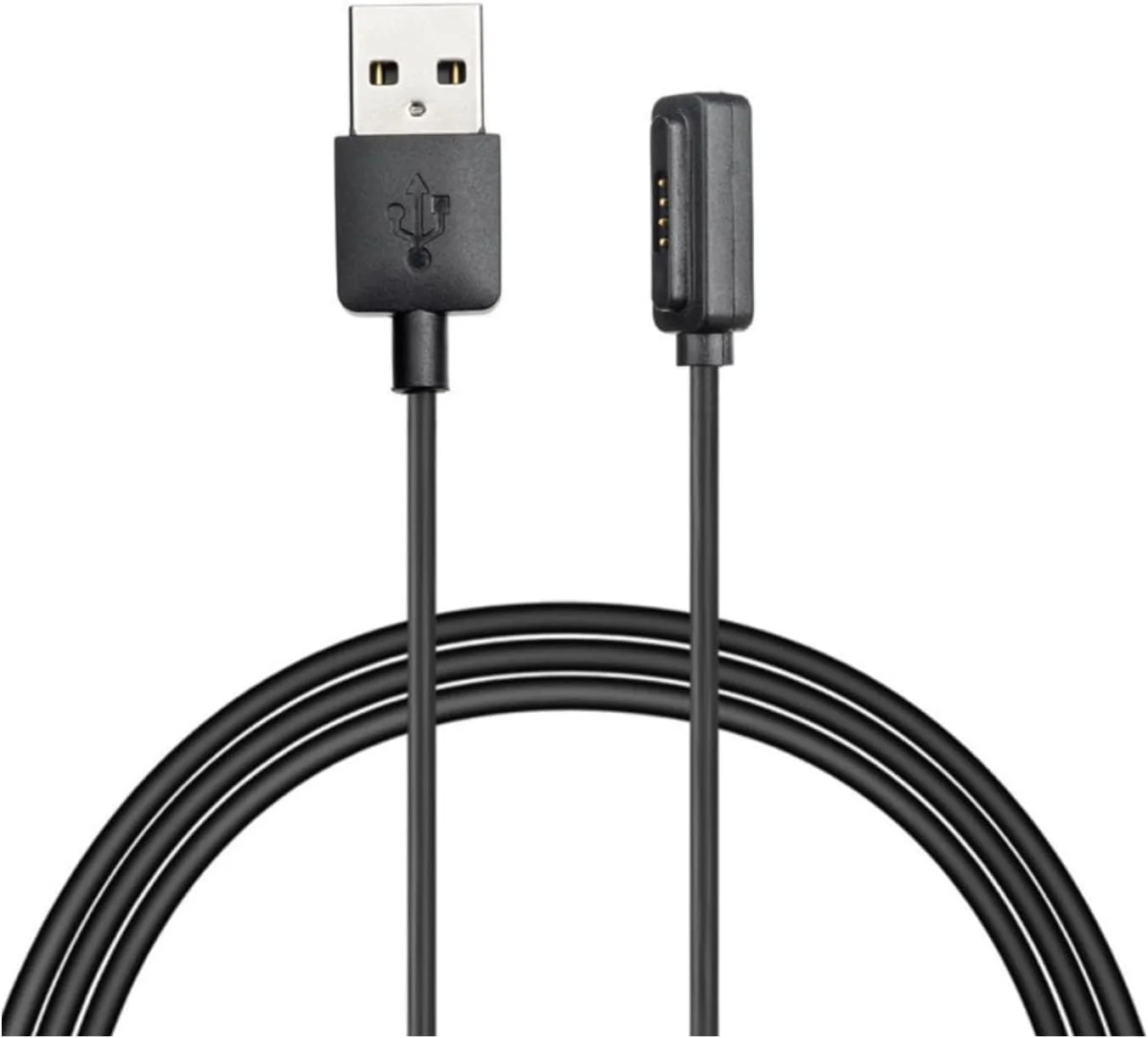 کابل شارژ مغناطیسی USB جایگزین 100 سانتی متری سازگار با ساعت هوشمند Zenwatch 2 مدل WI501Q / WI502Q کابل شارژ مغناطیسی USB جایگزین 100 سانتی متری سازگار با ساعت هوشمند Zenwatch 2 مدل WI501Q / WI502Q