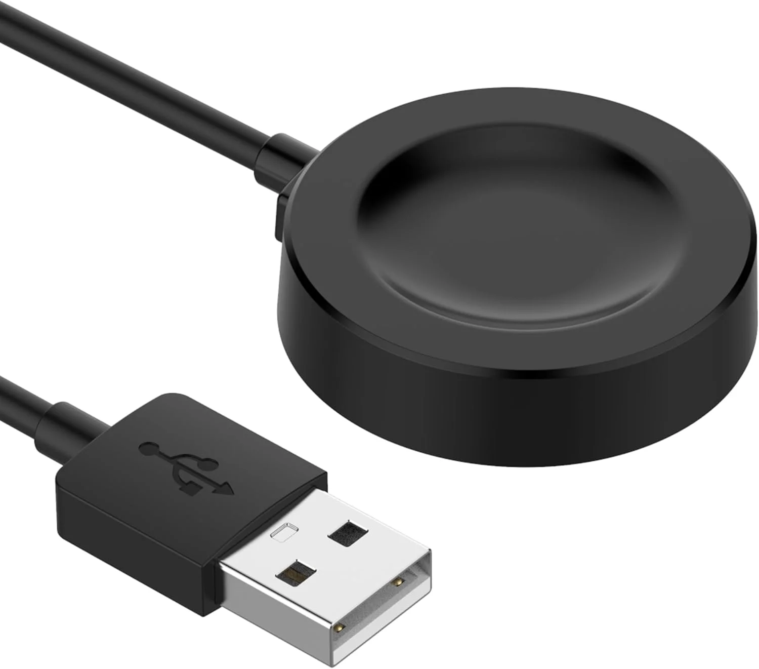 کابل شارژ QHBAMD برای ساعت هوآوی GT4/GT4 46mm/GT4 41mm/GT3/GT3 SE/GT3 PRO، شارژر USB A سازگار با ساعت هوآوی GT Cyber/GT Runner طول 1 متر