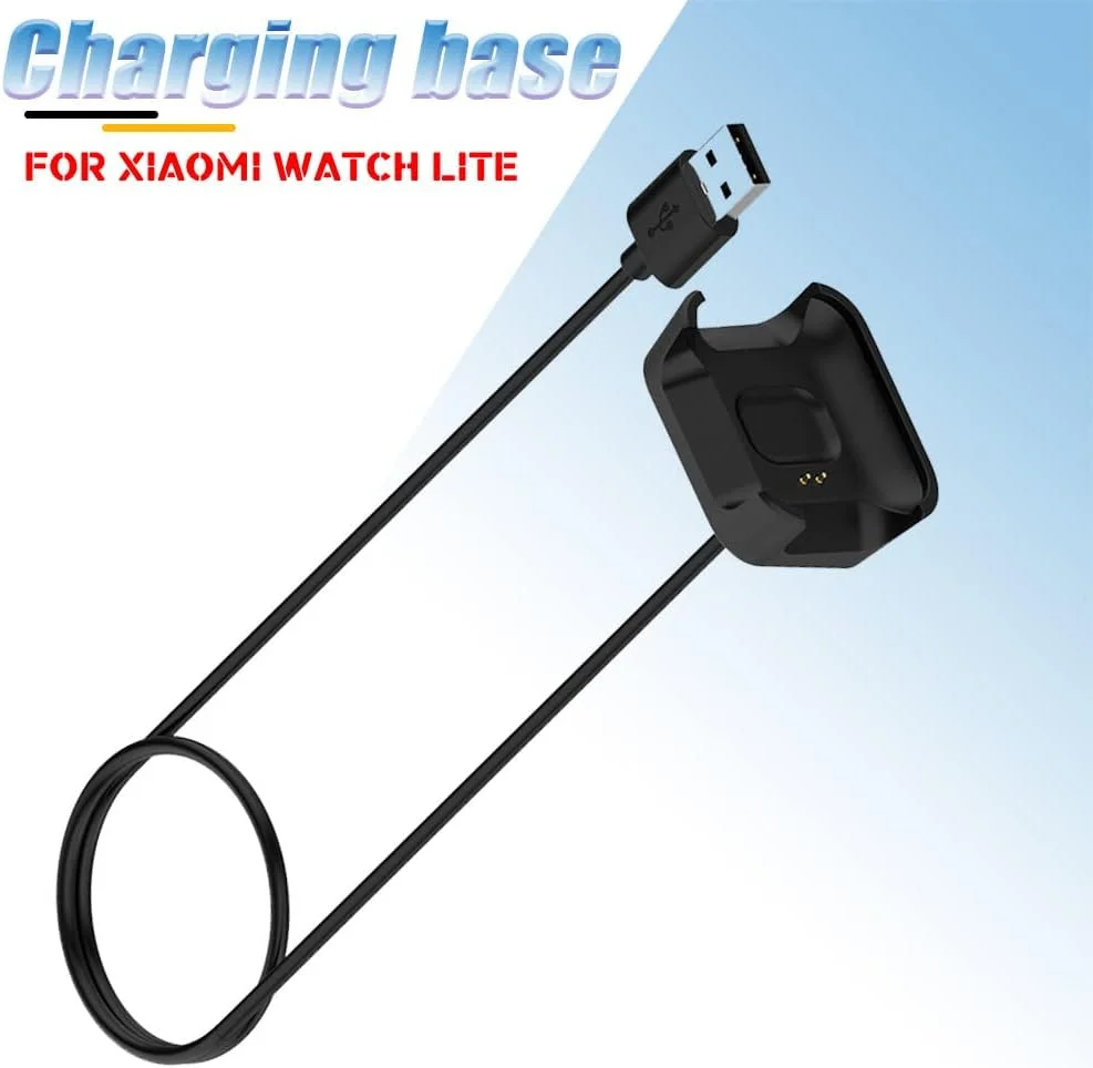 پایه شارژر ساعت هوشمند SKEIDO سازگار با Xiaomi Mi Watch Lite Redmi Watch کابل شارژ USB