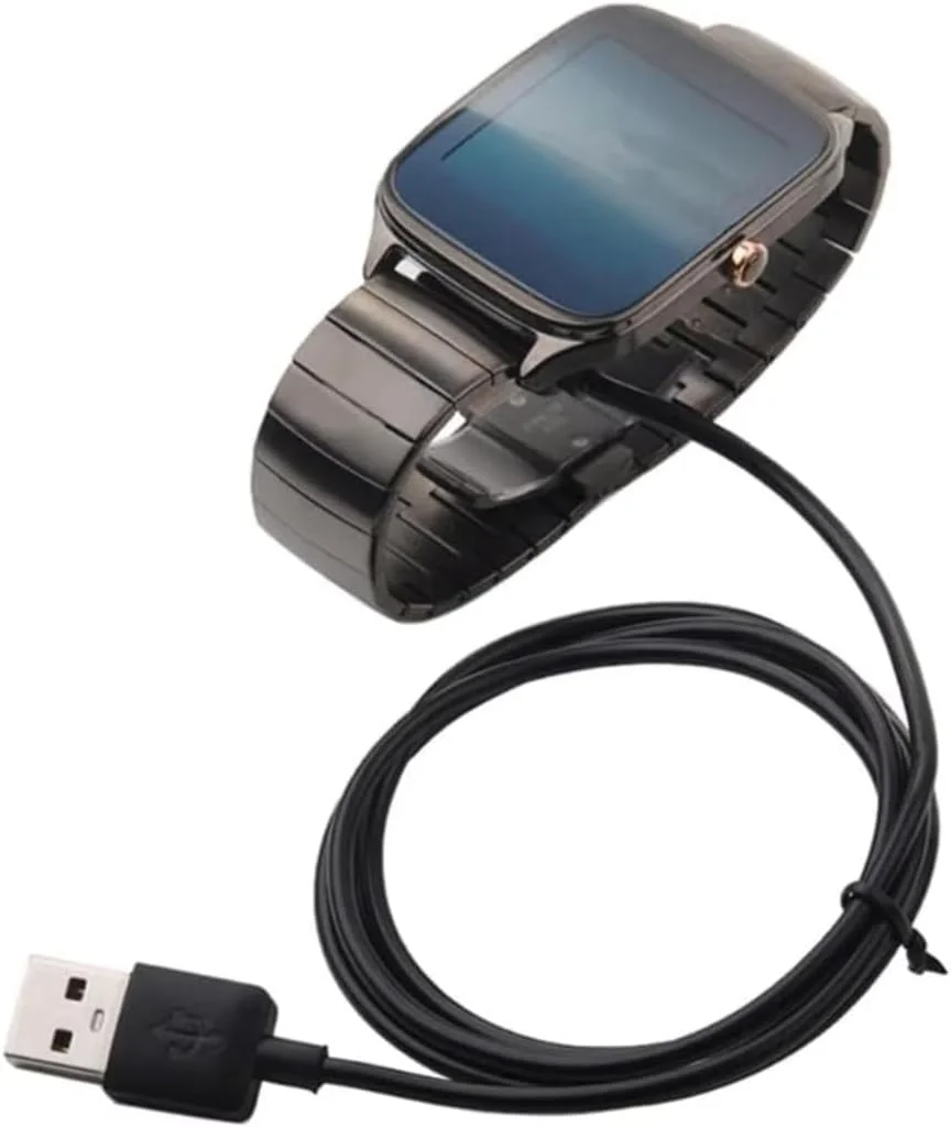 کابل شارژ مغناطیسی USB جایگزین 100 سانتی متری سازگار با ساعت هوشمند Zenwatch 2 مدل WI501Q / WI502Q کابل شارژ مغناطیسی USB جایگزین 100 سانتی متری سازگار با ساعت هوشمند Zenwatch 2 مدل WI501Q / WI502Q
