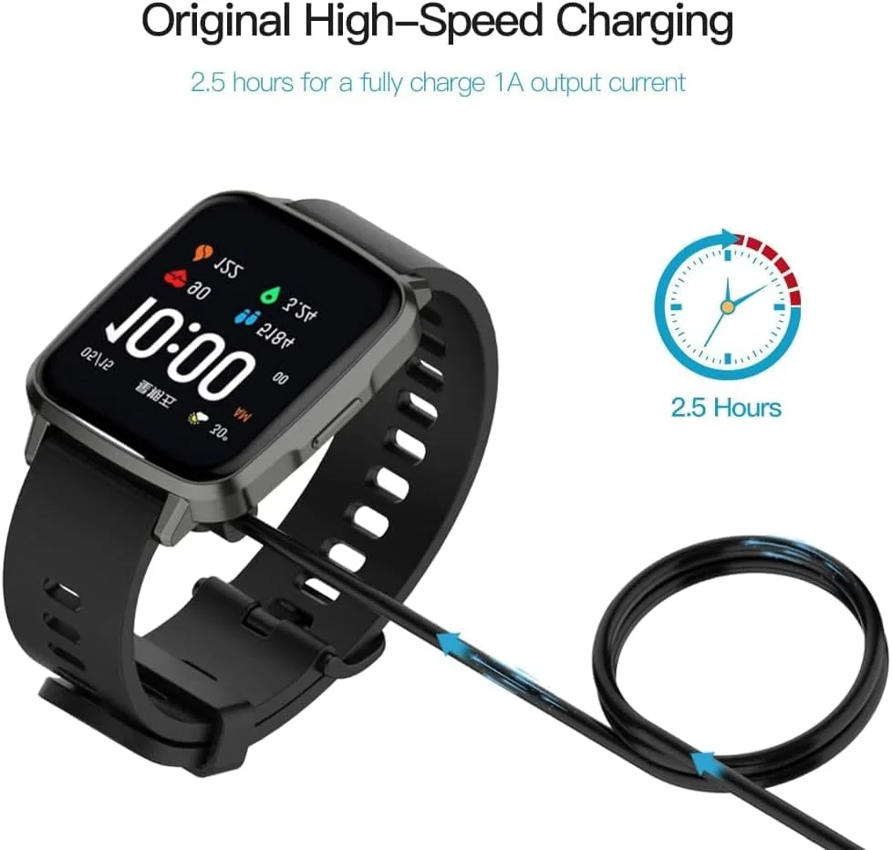 کابل شارژ مغناطیسی USB ساعت هوشمند SENGKOB به طول 1 متر، مناسب برای Letsfit Willful YAMAY VeryFitPro SW023 ID205L SW021 ID205U ID205S SW025 Uwatch 3S 3 2 2S کابل شارژ مغناطیسی USB ساعت هوشمند SENGKOB به طول 1 متر، مناسب برای Letsfit Willful YAMAY VeryFitPro SW023 ID205L SW021 ID205U ID205S SW025 Uwatch 3S 3 2 2S