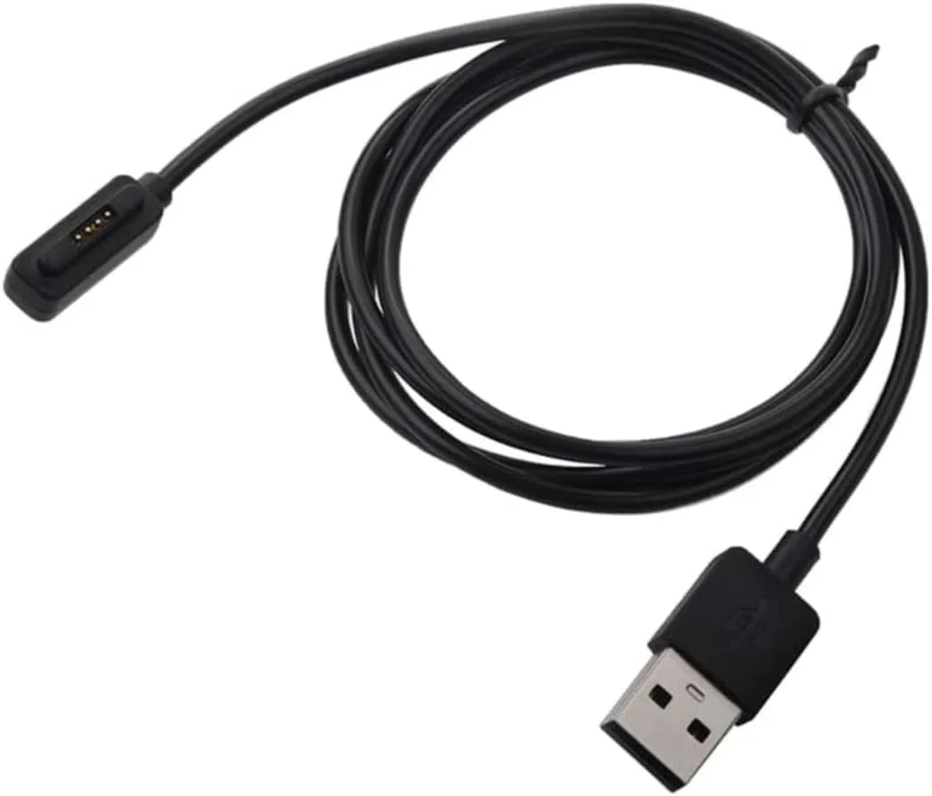 کابل شارژ مغناطیسی USB جایگزین 100 سانتی متری سازگار با ساعت هوشمند Zenwatch 2 مدل WI501Q / WI502Q کابل شارژ مغناطیسی USB جایگزین 100 سانتی متری سازگار با ساعت هوشمند Zenwatch 2 مدل WI501Q / WI502Q