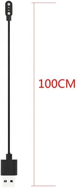 SENGKOB [بسته 2 عددی] کابل شارژ مغناطیسی USB ساعت هوشمند 3.3 فوت برای Letsfit Willful YAMAY VeryFitPro SW023 ID205L SW021 ID205U ID205S SW025 Uwatch 3S 3 2 2S