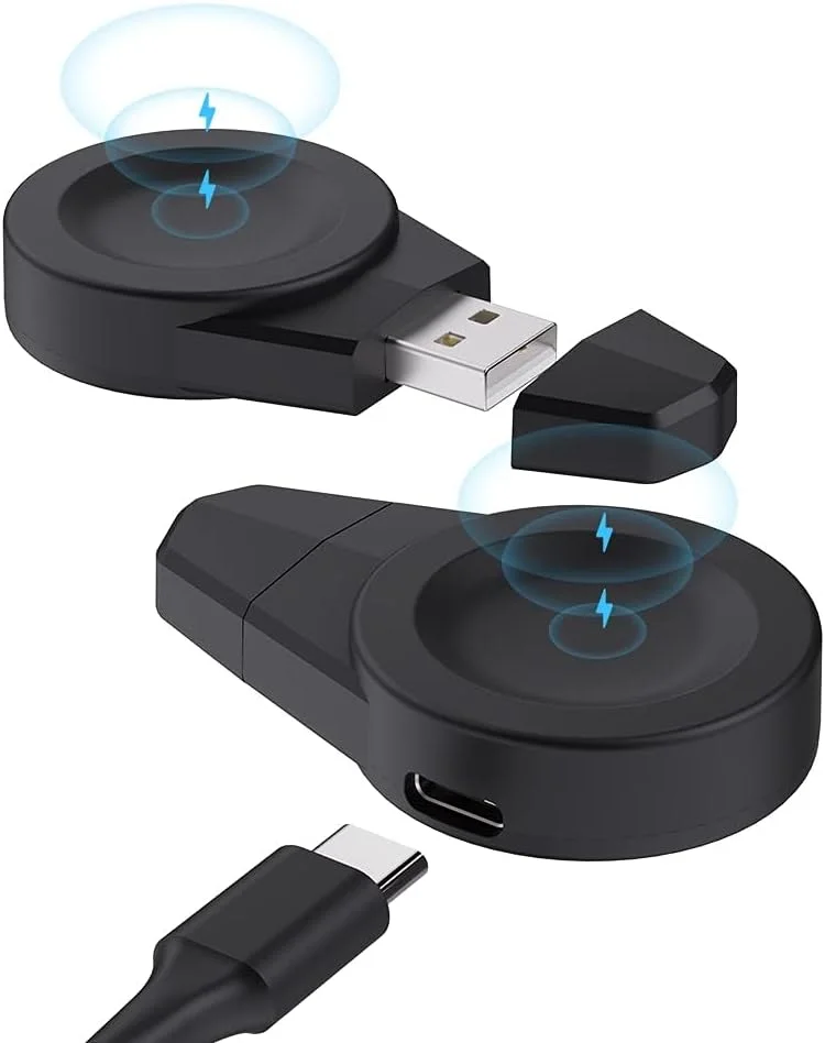 شارژر USB دو در یک NALACAL برای HUAWEI Watch 3، شارژ مغناطیسی بی سیم برای HUAWEI Watch 3 Pro/HUAWEI Watch GT2 Pro، شارژر ساعت هوشمند قابل حمل مسافرتی برای HUAWEI Watch 3 با پورت شارژر USB C شارژر USB دو در یک NALACAL برای HUAWEI Watch 3، شارژ مغناطیسی بی سیم برای HUAWEI Watch 3 Pro/HUAWEI Watch GT2 Pro، شارژر ساعت هوشمند قابل حمل مسافرتی برای HUAWEI Watch 3 با پورت شارژر USB C
