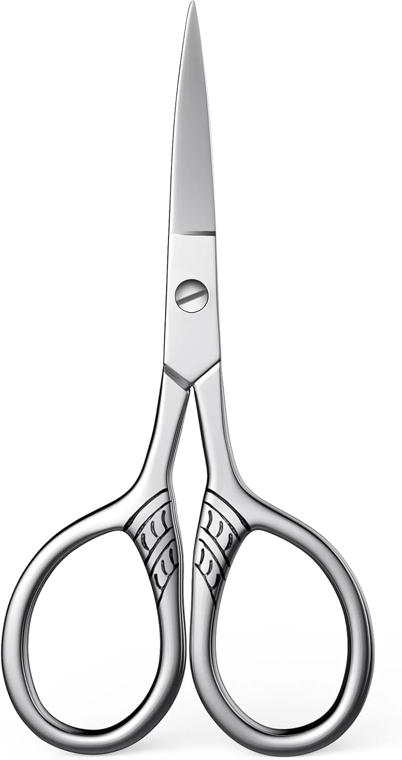 قیچی کوچک AsonTao، قیچی ابرو، قیچی موی بینی، قیچی حرفه ای برای مو، مژه، بینی، اصلاح ابرو، سبیل. قیچی کوچک AsonTao، قیچی ابرو، قیچی موی بینی، قیچی حرفه ای برای مو، مژه، بینی، اصلاح ابرو، سبیل.