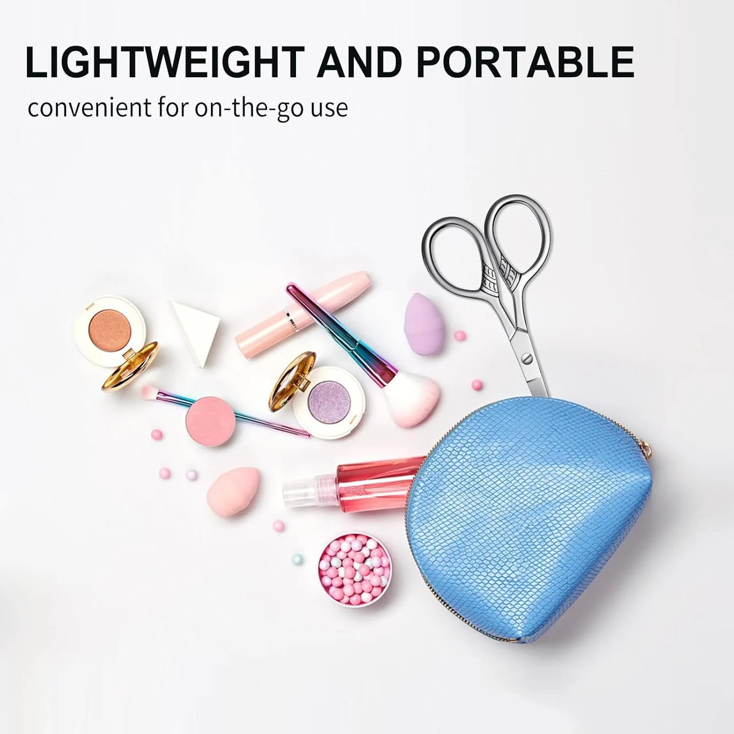 قیچی کوچک AsonTao، قیچی ابرو، قیچی موی بینی، قیچی حرفه ای برای مو، مژه، بینی، اصلاح ابرو، سبیل. قیچی کوچک AsonTao، قیچی ابرو، قیچی موی بینی، قیچی حرفه ای برای مو، مژه، بینی، اصلاح ابرو، سبیل.