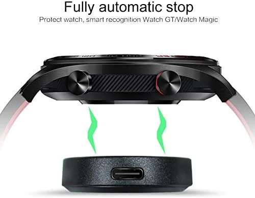 شارژر بیسیم مغناطیسی برای ساعت هوشمند GT2 Pro سازگار با دستگاههای شارژ بیسیم شارژر بیسیم مغناطیسی برای ساعت هوشمند GT2 Pro سازگار با دستگاههای شارژ بیسیم