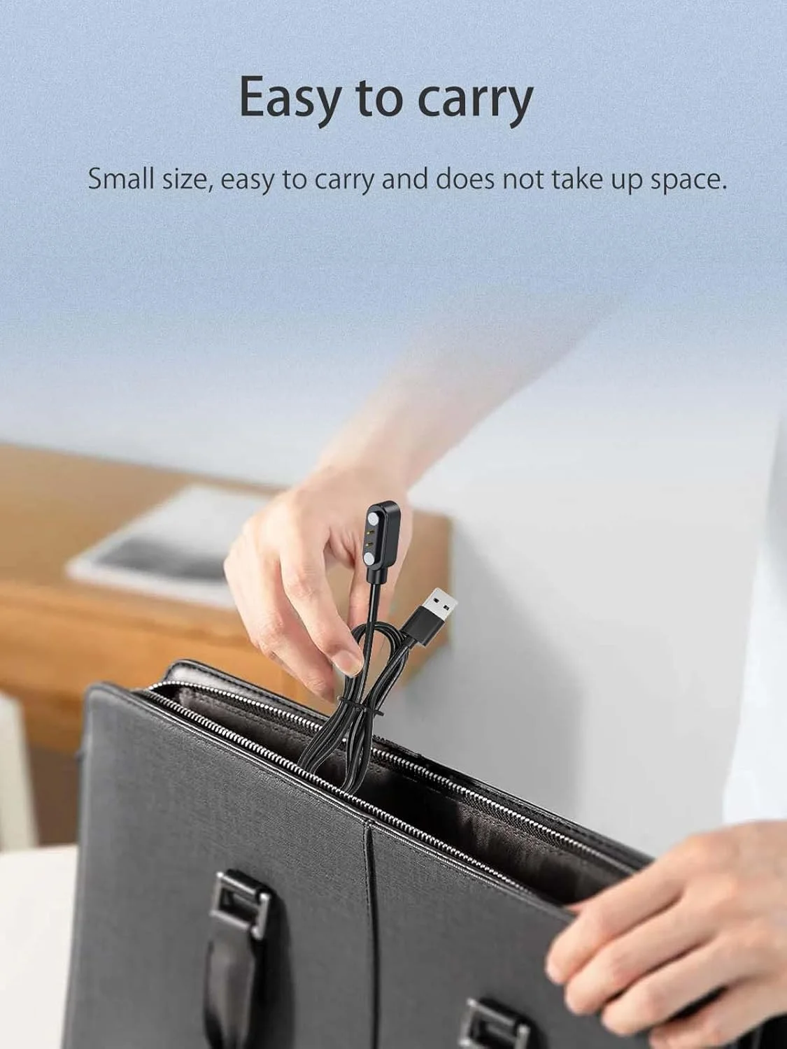 شارژر NOUKAJU برای ساعت هوشمند aeac، کابل شارژ مغناطیسی USB 1 متری، کابل شارژ برای ساعت هوشمند aeac (مشکی) شارژر NOUKAJU برای ساعت هوشمند aeac، کابل شارژ مغناطیسی USB 1 متری، کابل شارژ برای ساعت هوشمند aeac (مشکی)