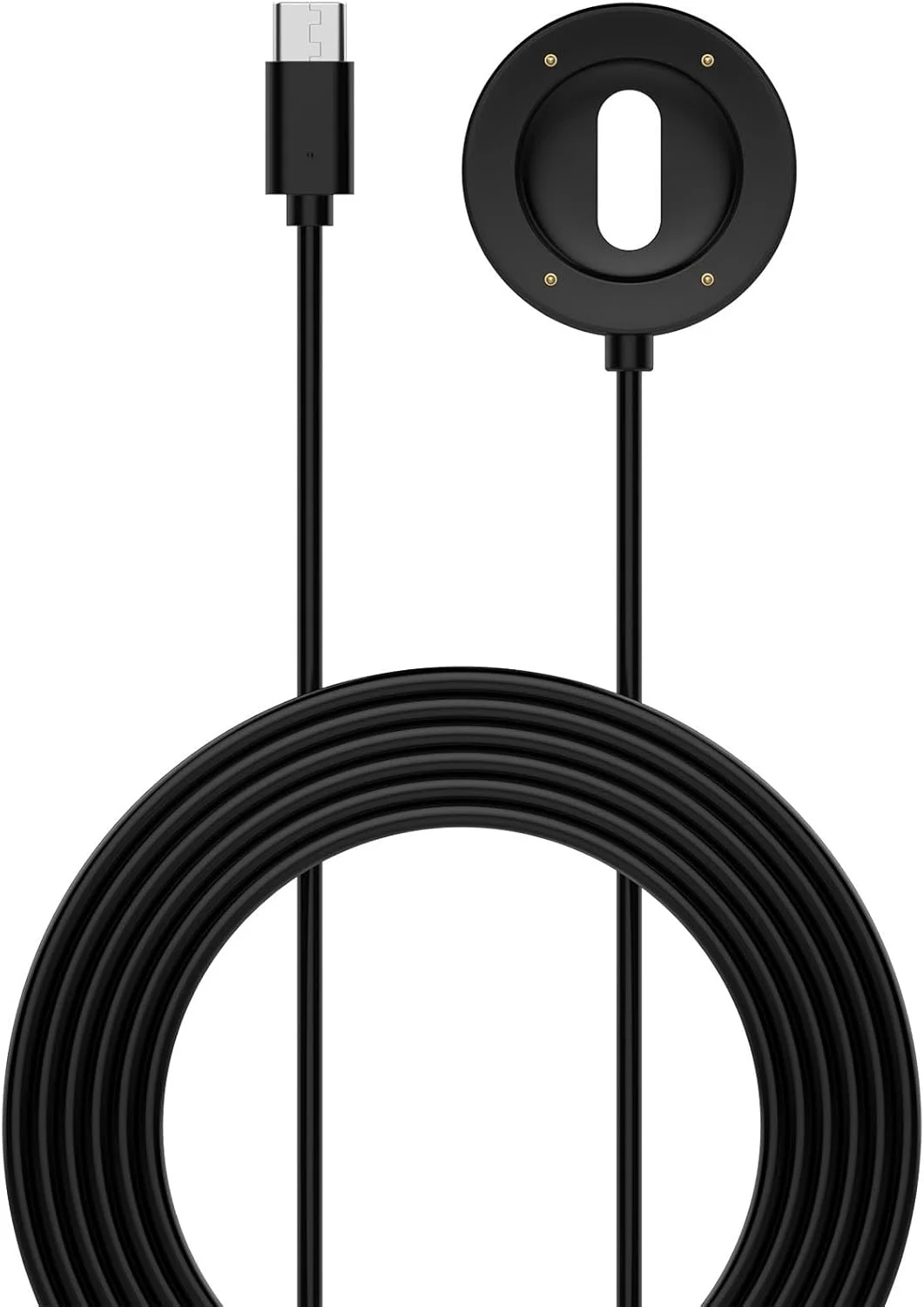 کابل شارژ SKEIDO، مناسب برای ساعت هوشمند Suunto Run، کابل شارژ مغناطیسی USB به طول 100 سانتی متر، لوازم جانبی ساعت هوشمند، 1 عدد