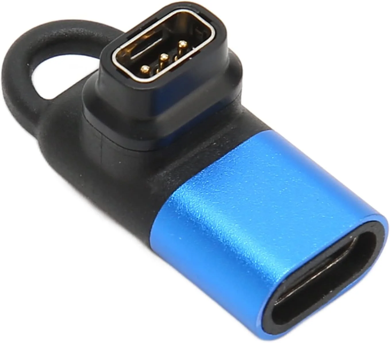 تبدیل شارژر ساعت هوشمند Luqeeg، آداپتور USB Type C، تبدیل کابل شارژ USB C برای Coros Pace 2، Apex، Apex Pro، Vertix، Vertix 2، طراحی فشرده و سبک وزن مشکی