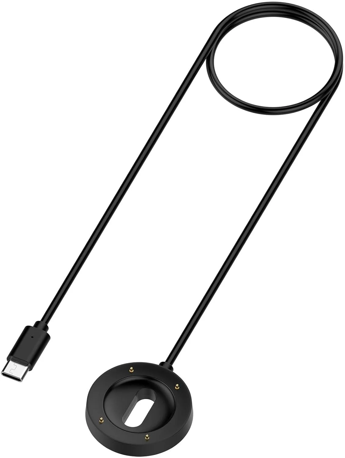 کابل شارژ SKEIDO، مناسب برای ساعت هوشمند Suunto Run، کابل شارژ مغناطیسی USB به طول 100 سانتی متر، لوازم جانبی ساعت هوشمند، 1 عدد