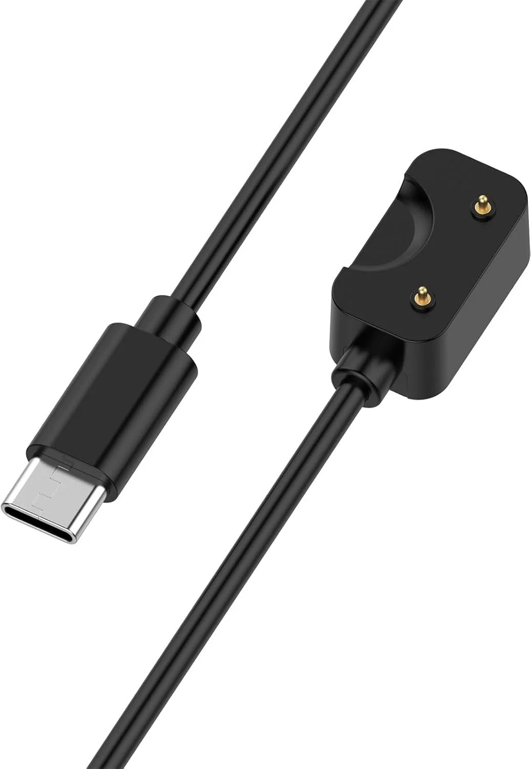 کابل شارژ SKEIDO برای ساعت Galaxy Fit 3، شارژر جایگزین (Type-C)، داک شارژ مغناطیسی جایگزین برای ساعت هوشمند Galaxy Fit3 SM-R390، سیم شارژ 100 سانتی‌متری (مشکی)