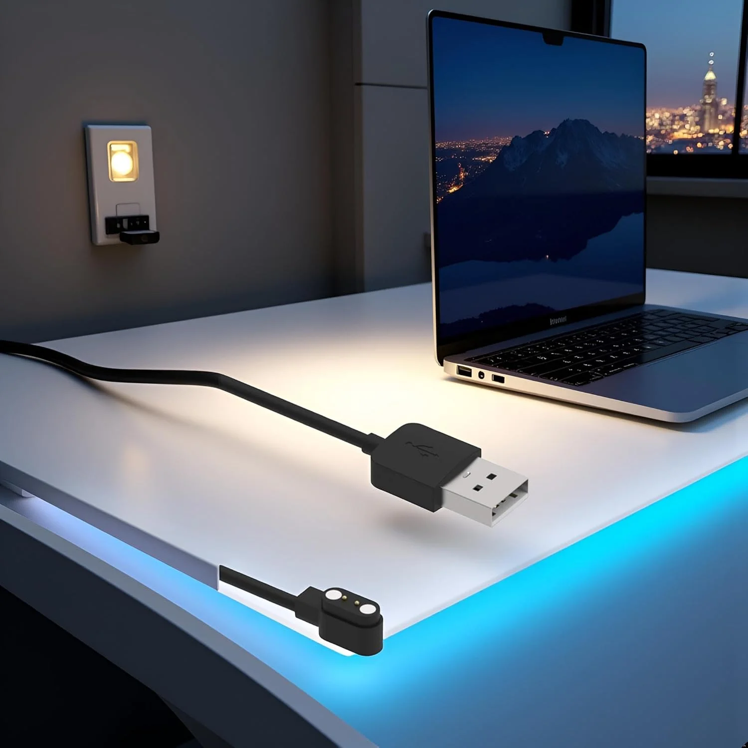 کابل شارژر مشکی سازگار با ساعت هوشمند Da Fit، کابل شارژر USB جایگزین به طول 3.3 فوت برای ساعت هوشمند، کابل و شارژر جایگزین ساعت هوشمند، تلفن های همراه و لوازم جانبی کابل شارژر مشکی سازگار با ساعت هوشمند Da Fit، کابل شارژر USB جایگزین به طول 3.3 فوت برای ساعت هوشمند، کابل و شارژر جایگزین ساعت هوشمند، تلفن های همراه و لوازم جانبی