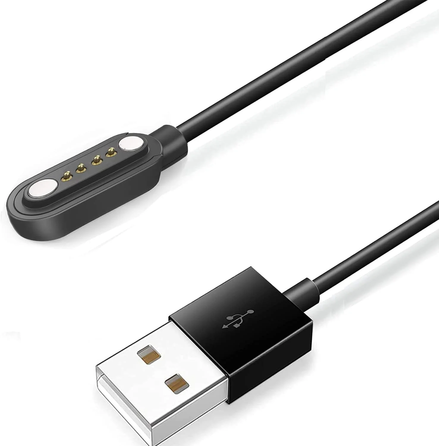 سازگار با شارژر ساعت هوشمند PTHTECHUS، شارژ مغناطیسی USB جایگزین Blueshaweu سازگار با ساعت هوشمند PTHTECHUS S7 S8 S9 S1 S2 S12 4G برای 4 پین (مشکی+مشکی) سازگار با شارژر ساعت هوشمند PTHTECHUS، شارژ مغناطیسی USB جایگزین Blueshaweu سازگار با ساعت هوشمند PTHTECHUS S7 S8 S9 S1 S2 S12 4G برای 4 پین (مشکی+مشکی)