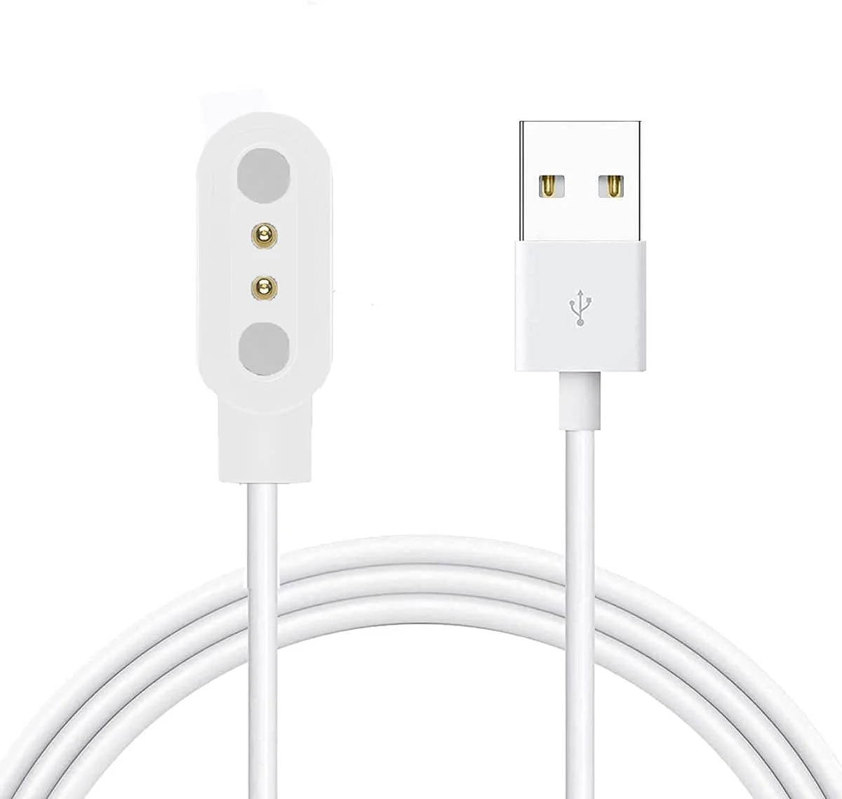 شارژر سازگار برای ساعت هوشمند AMAZTIM C20، کابل شارژ USB مغناطیسی onetuo جایگزین شارژر سازگار برای ساعت هوشمند 1.71 اینچی AMAZTIM / ساعت نظامی C20 / ساعت نظامی C16 (2 عدد - سیاه + سفید) شارژر سازگار برای ساعت هوشمند AMAZTIM C20، کابل شارژ USB مغناطیسی onetuo جایگزین شارژر سازگار برای ساعت هوشمند 1.71 اینچی AMAZTIM / ساعت نظامی C20 / ساعت نظامی C16 (2 عدد - سیاه + سفید)