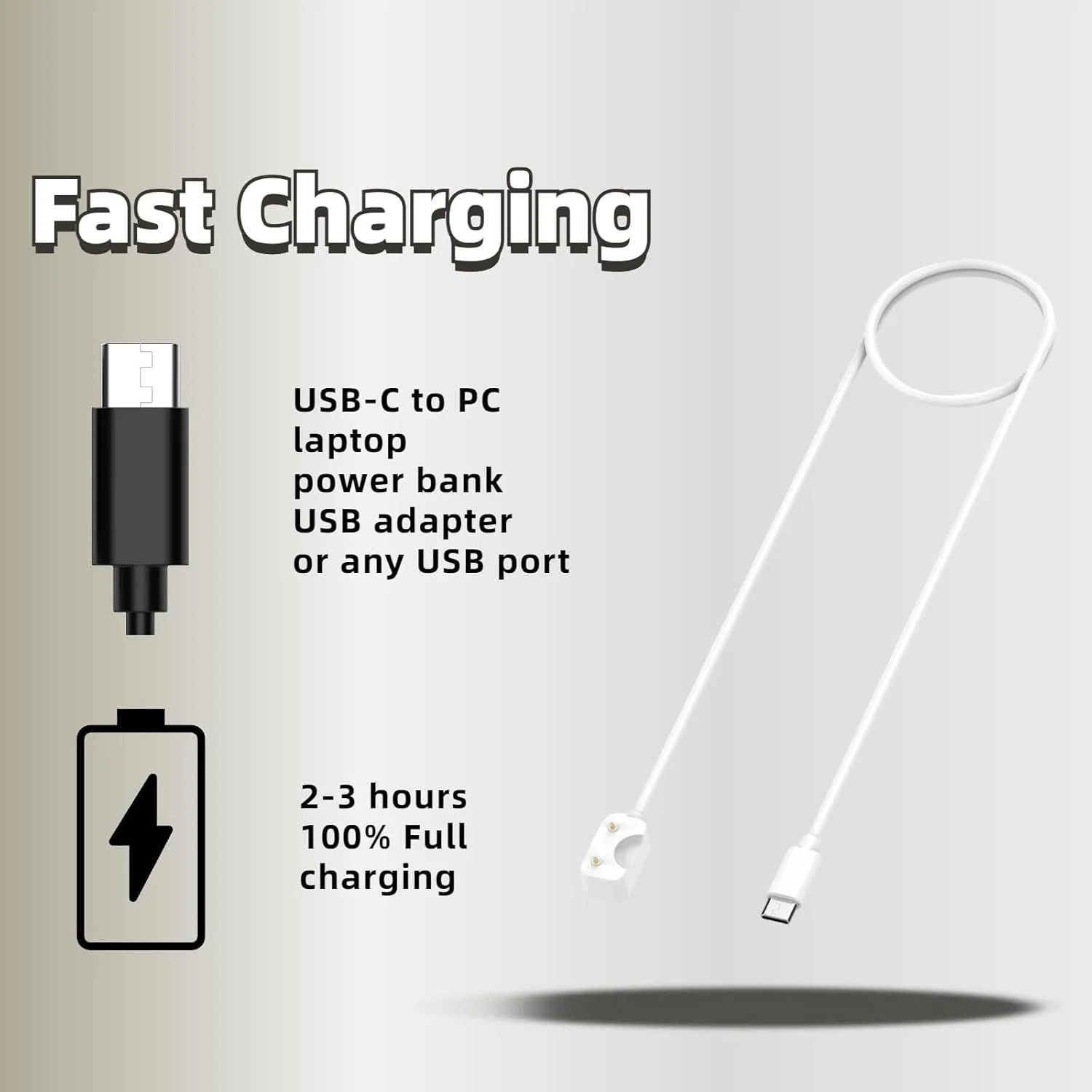 کابل شارژ SKEIDO برای ساعت Galaxy Fit 3، شارژر جایگزین (Type-C)، داک شارژ مغناطیسی جایگزین برای ساعت هوشمند Galaxy Fit3 SM-R390، سیم شارژ 100 سانتیمتری (مشکی) کابل شارژ SKEIDO برای ساعت Galaxy Fit 3، شارژر جایگزین (Type-C)، داک شارژ مغناطیسی جایگزین برای ساعت هوشمند Galaxy Fit3 SM-R390، سیم شارژ 100 سانتیمتری (مشکی)