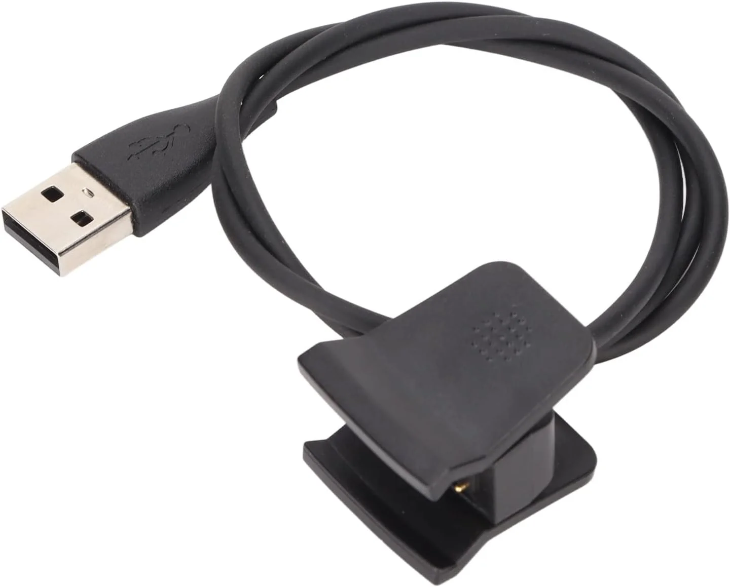 پایه شارژر و کابل USB برای ساعت هوشمند Fitbit Alta HR، کابل 0.5 متری، مشکی، مخصوص ساعت هوشمند Fitbit Alta HR