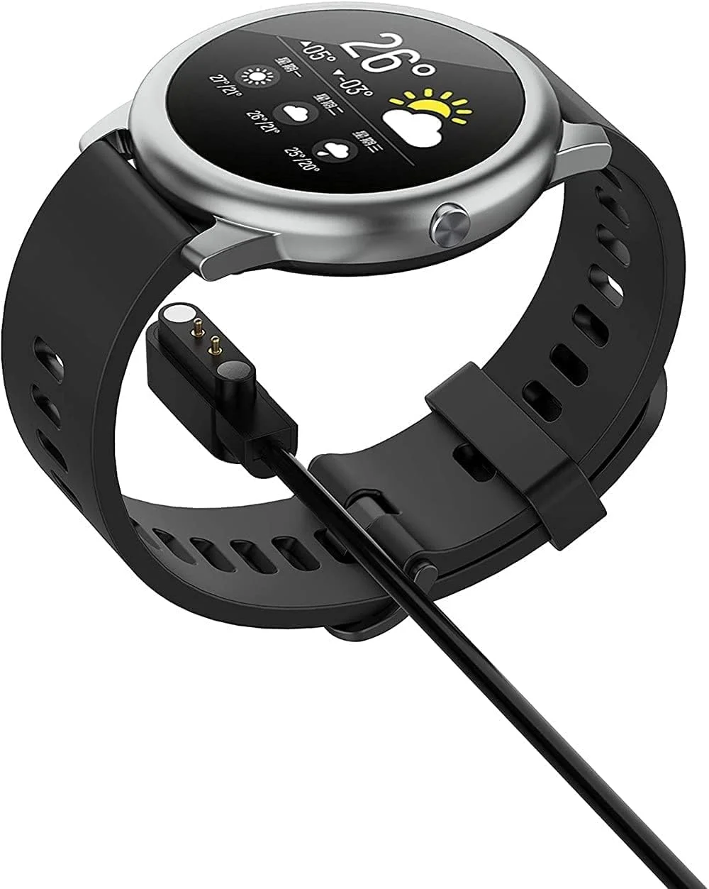 شارژر ساعت مچی سازگار با شارژر ساعت GTX، کابل داک شارژ USB برای لوازم جانبی شیائومی LS05/RT LS05S شارژر ساعت مچی سازگار با شارژر ساعت GTX، کابل داک شارژ USB برای لوازم جانبی شیائومی LS05/RT LS05S