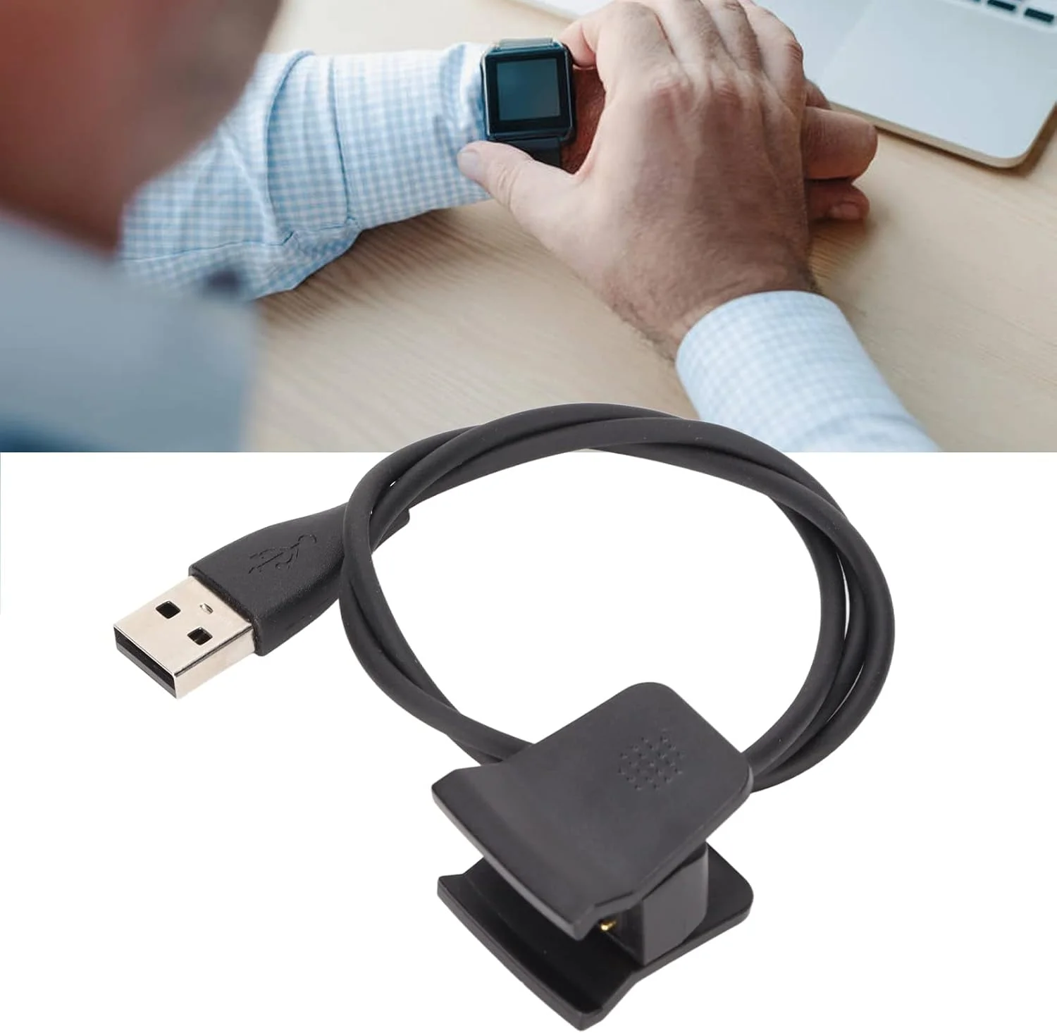 پایه شارژر و کابل USB برای ساعت هوشمند Fitbit Alta HR، کابل 0.5 متری، مشکی، مخصوص ساعت هوشمند Fitbit Alta HR پایه شارژر و کابل USB برای ساعت هوشمند Fitbit Alta HR، کابل 0.5 متری، مشکی، مخصوص ساعت هوشمند Fitbit Alta HR