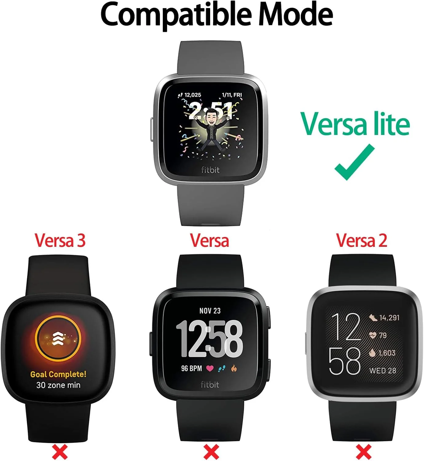 کابل شارژ جایگزین برای Fitbit Versa 1/ Versa Lite/Versa SE، داک شارژ برای ساعت هوشمند Versa, Versa SE, Versa Lite (مناسب Versa 2/3/4 نیست) (USB A) کابل شارژ جایگزین برای Fitbit Versa 1/ Versa Lite/Versa SE، داک شارژ برای ساعت هوشمند Versa, Versa SE, Versa Lite (مناسب Versa 2/3/4 نیست) (USB A)