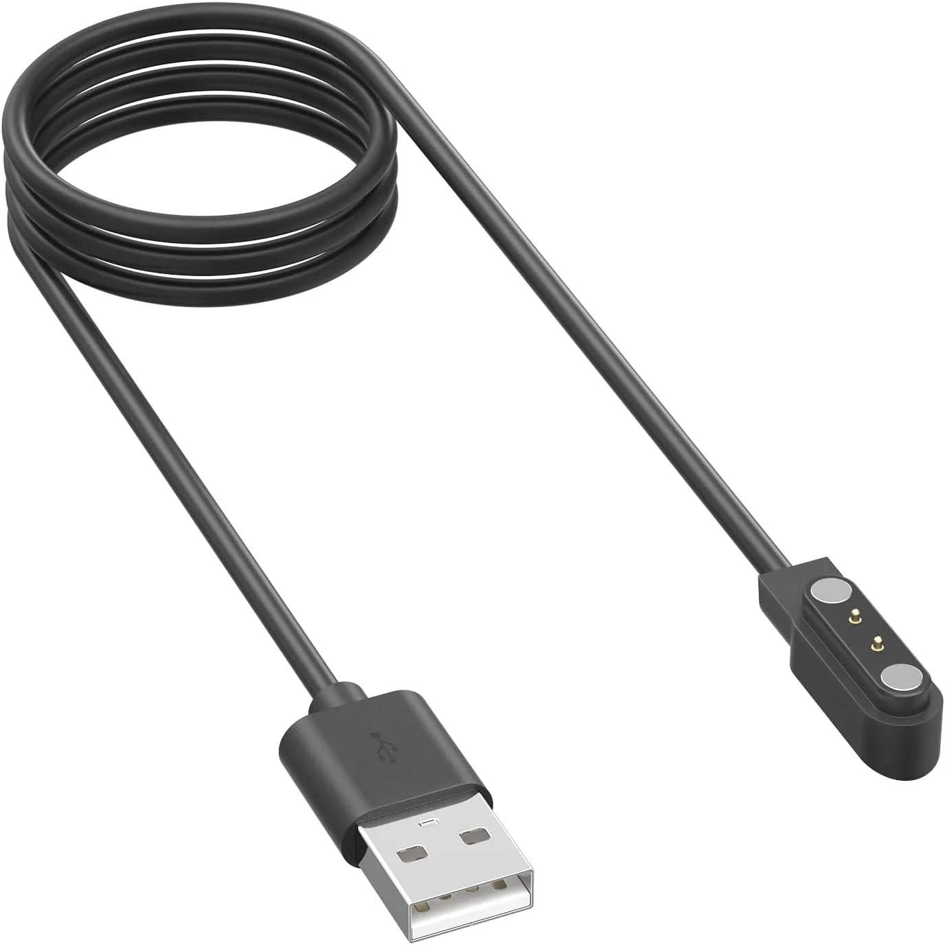 شارژر ساعت هوشمند رفلکس اکتیو، 2 پین مغناطیسی مشکی، کابل شارژ USB مغناطیسی شارژر ساعت هوشمند رفلکس اکتیو، 2 پین مغناطیسی مشکی، کابل شارژ USB مغناطیسی
