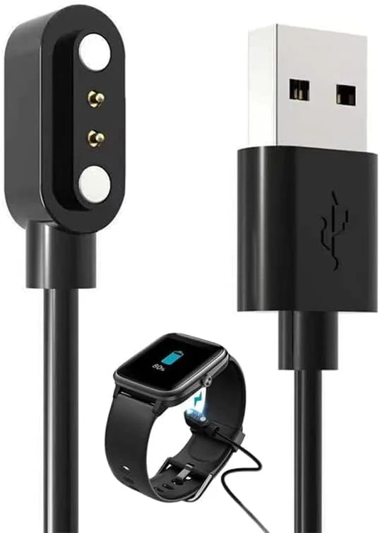 کابل شارژ مغناطیسی 2 پین ساعت هوشمند آزون - برای YAMAY VeryFitPro SW023، برای ID205L، برای SW021، برای ID205U، برای ID205S، برای SW025، برای Uwatch 3S، 3، 2، 2S - شارژر USB کابل شارژ مغناطیسی 2 پین ساعت هوشمند آزون - برای YAMAY VeryFitPro SW023، برای ID205L، برای SW021، برای ID205U، برای ID205S، برای SW025، برای Uwatch 3S، 3، 2، 2S - شارژر USB