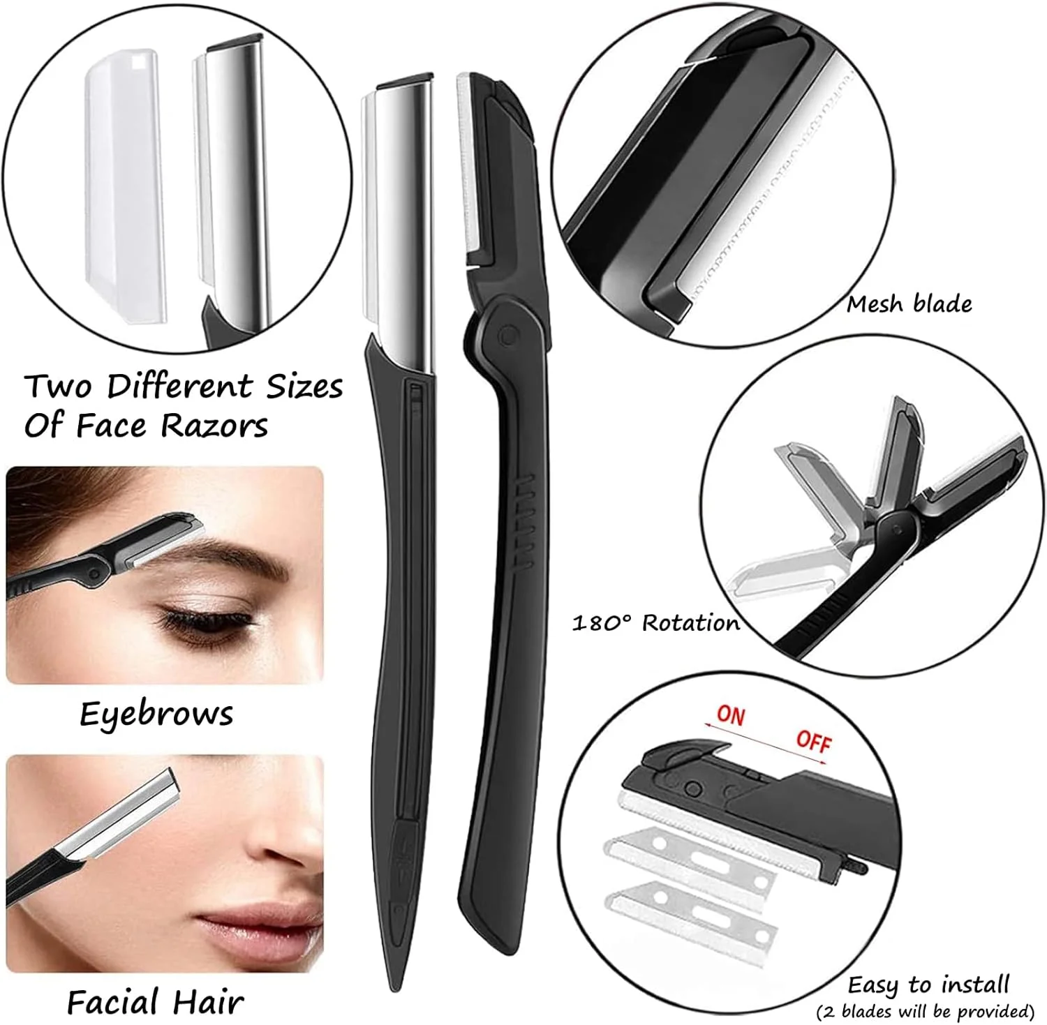 ست فرم دهنده ابرو RWRW، قیچی ابرو 12 در 1، موچین، تیغ ابرو، قیچی حالت دهنده و برس برای زنان و مردان، کیت صورت ابزار لایه برداری چند منظوره درماپلنینگ ست فرم دهنده ابرو RWRW، قیچی ابرو 12 در 1، موچین، تیغ ابرو، قیچی حالت دهنده و برس برای زنان و مردان، کیت صورت ابزار لایه برداری چند منظوره درماپلنینگ