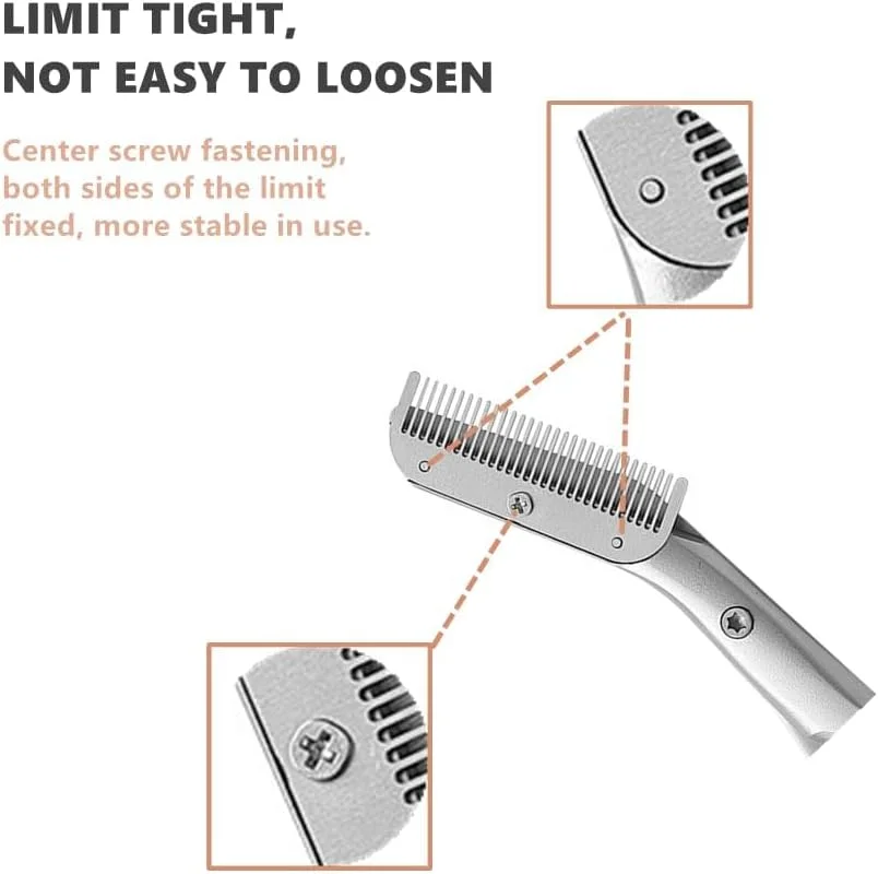 قیچی ابرو دقیق با شانه و برس تمیز کننده - قیچی حالت دهنده ابرو برای آقایان و بانوان، ابزار آرایشی برای پیرایش، حالت دادن و جزئیات تیغ ابرو قیچی ابرو دقیق با شانه و برس تمیز کننده - قیچی حالت دهنده ابرو برای آقایان و بانوان، ابزار آرایشی برای پیرایش، حالت دادن و جزئیات تیغ ابرو