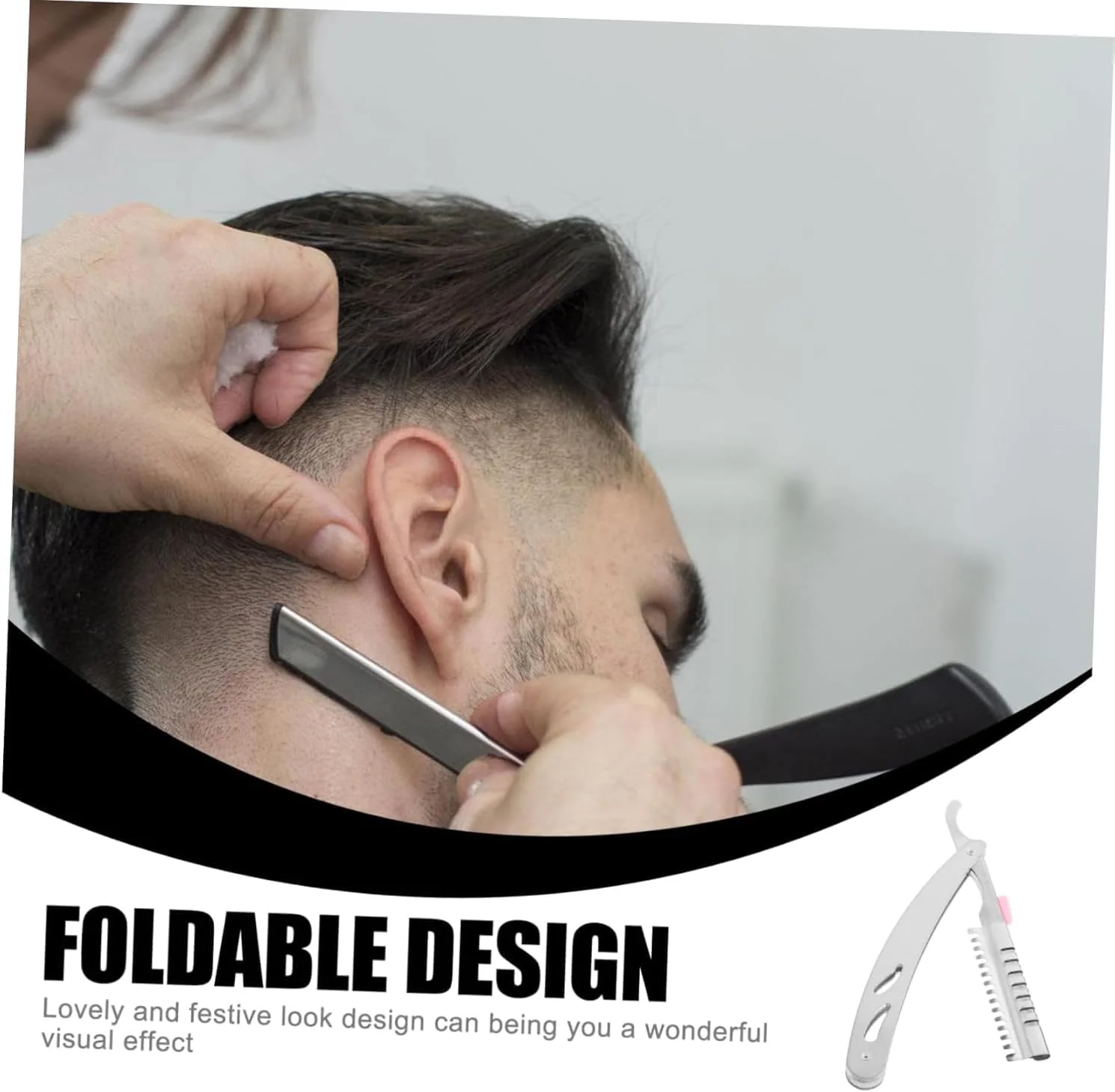 ابزار اصلاح صورت مردانه، تیغ تاشو دستی قابل حمل با 10 تیغه، ابزار حالت دهی ابرو، تیغ تراش بادوام فولادی برای اصلاح ریش و مو، تیغ های سلمانی قدیمی برای استفاده در خانه و سالن ابزار اصلاح صورت مردانه، تیغ تاشو دستی قابل حمل با 10 تیغه، ابزار حالت دهی ابرو، تیغ تراش بادوام فولادی برای اصلاح ریش و مو، تیغ های سلمانی قدیمی برای استفاده در خانه و سالن