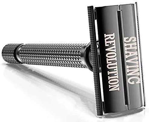 خودتراش دو لبه مردانه SHAVING REVOLUTION + 10 تیغ - خودتراش پروانه ای با 10 تیغ دو لبه استیل ضد زنگ ژاپنی - خودتراش اصلاح تمیز و نزدیک برای مردان - خودتراش مردانه خودتراش دو لبه مردانه SHAVING REVOLUTION + 10 تیغ - خودتراش پروانه ای با 10 تیغ دو لبه استیل ضد زنگ ژاپنی - خودتراش اصلاح تمیز و نزدیک برای مردان - خودتراش مردانه