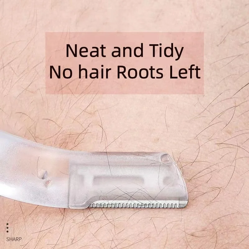 ست تیغ ابرو PANDACAMEL، ست 3 عددی ابزار اصلاح ابرو به همراه کیف نگهداری، تیغ صورت و قیچی ابرو برای زنان و مردان ست تیغ ابرو PANDACAMEL، ست 3 عددی ابزار اصلاح ابرو به همراه کیف نگهداری، تیغ صورت و قیچی ابرو برای زنان و مردان