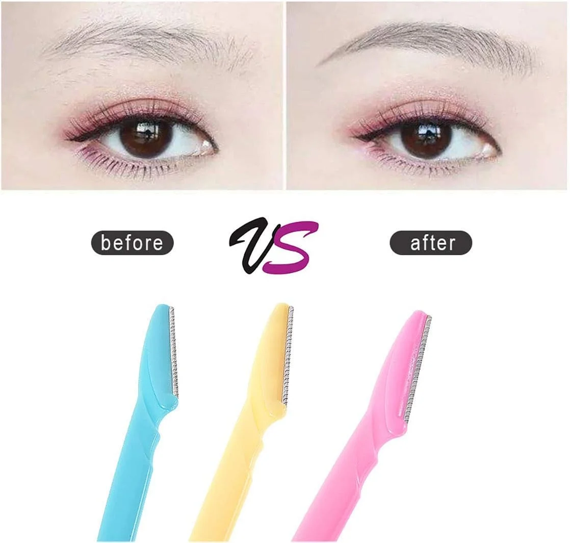 تیغ ابرو ORiTi بسته 3 عددی، اصلاح کننده و حالت دهنده با پوشش دقیق برای آقایان و بانوان، دقت و تیزی بالا برای مرتب کردن و حالت دادن به ابروها، 3 رنگ تیغ ابرو ORiTi بسته 3 عددی، اصلاح کننده و حالت دهنده با پوشش دقیق برای آقایان و بانوان، دقت و تیزی بالا برای مرتب کردن و حالت دادن به ابروها، 3 رنگ