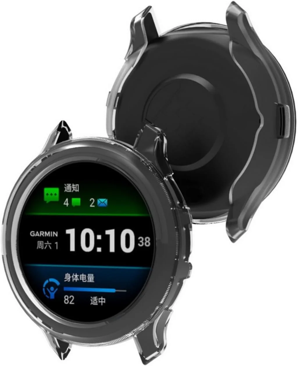 محافظ صفحه نمایش Skeido برای Garmin Venu 3، قاب محافظ TPU برای ساعت هوشمند Venu3، محافظ دور تا دور (مشکی) محافظ صفحه نمایش Skeido برای Garmin Venu 3، قاب محافظ TPU برای ساعت هوشمند Venu3، محافظ دور تا دور (مشکی)