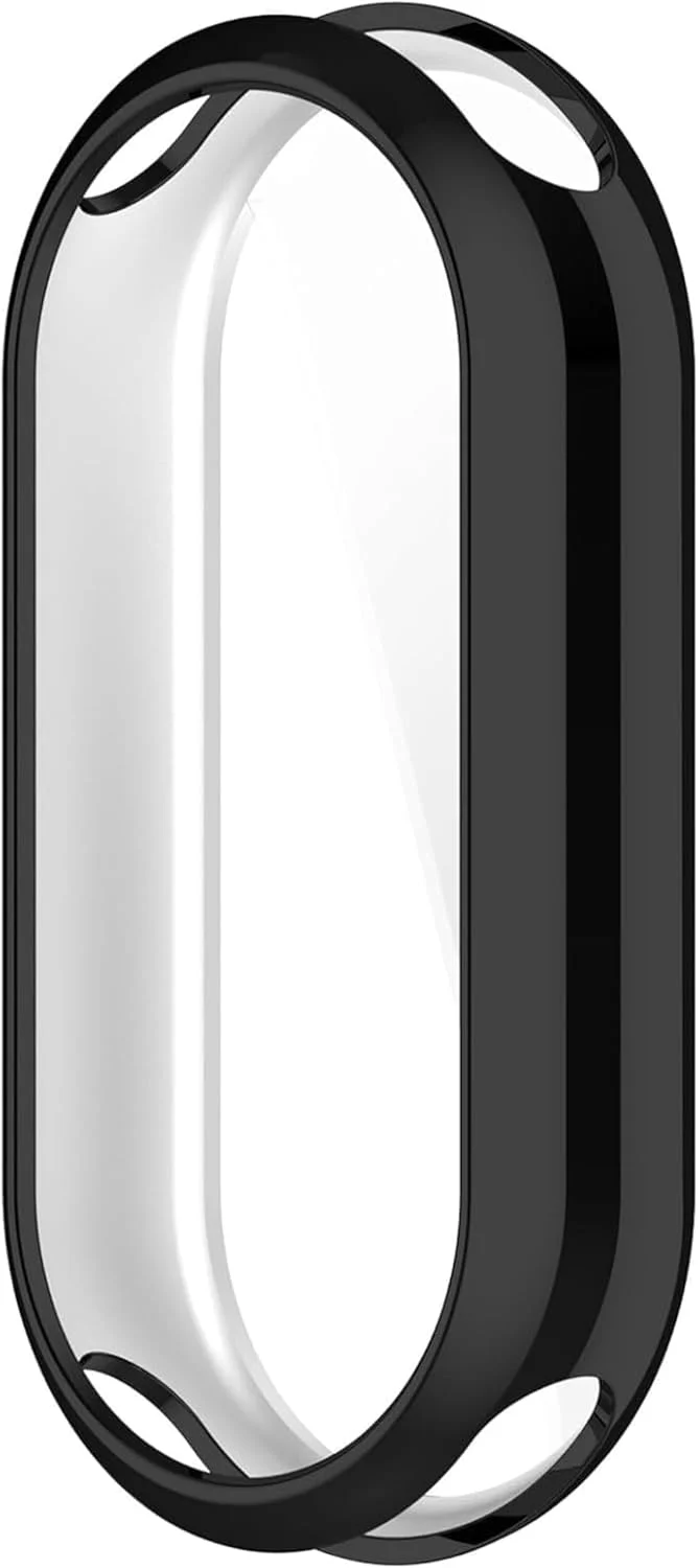 محافظ صفحه نمایش و بدنه سازگار با شیائومی اسمارت بند 10/10 NFC، کاور TPU انعطاف پذیر ضد ضربه و ضد خش برای ساعت هوشمند (مشکی، یک عدد) محافظ صفحه نمایش و بدنه سازگار با شیائومی اسمارت بند 10/10 NFC، کاور TPU انعطاف پذیر ضد ضربه و ضد خش برای ساعت هوشمند (مشکی، یک عدد)