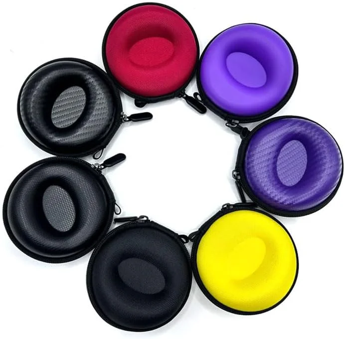 PSKIES Travel Watch Case Single Storage Box for Wristwatches & Smart Watches up to 50mm, Black