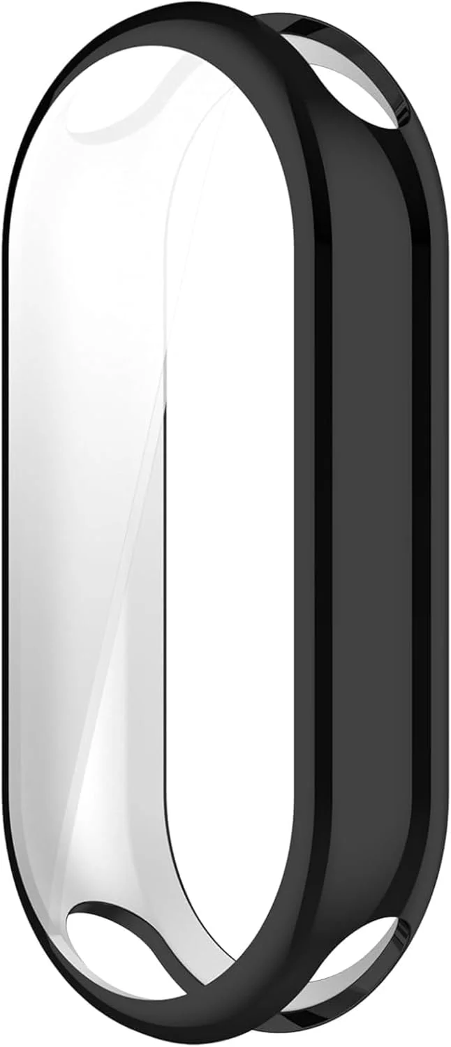 محافظ صفحه نمایش و بدنه سازگار با شیائومی اسمارت بند 10/10 NFC، کاور TPU انعطاف پذیر ضد ضربه و ضد خش برای ساعت هوشمند (مشکی، یک عدد) محافظ صفحه نمایش و بدنه سازگار با شیائومی اسمارت بند 10/10 NFC، کاور TPU انعطاف پذیر ضد ضربه و ضد خش برای ساعت هوشمند (مشکی، یک عدد)