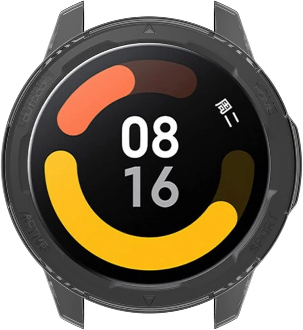 قاب محافظ صفحه نمایش SKEIDO مناسب برای ساعت هوشمند شیائومی Mi Watch S1 Active / Color2، کاور محافظ بامپر برای ساعت Mi Watch S1 Active