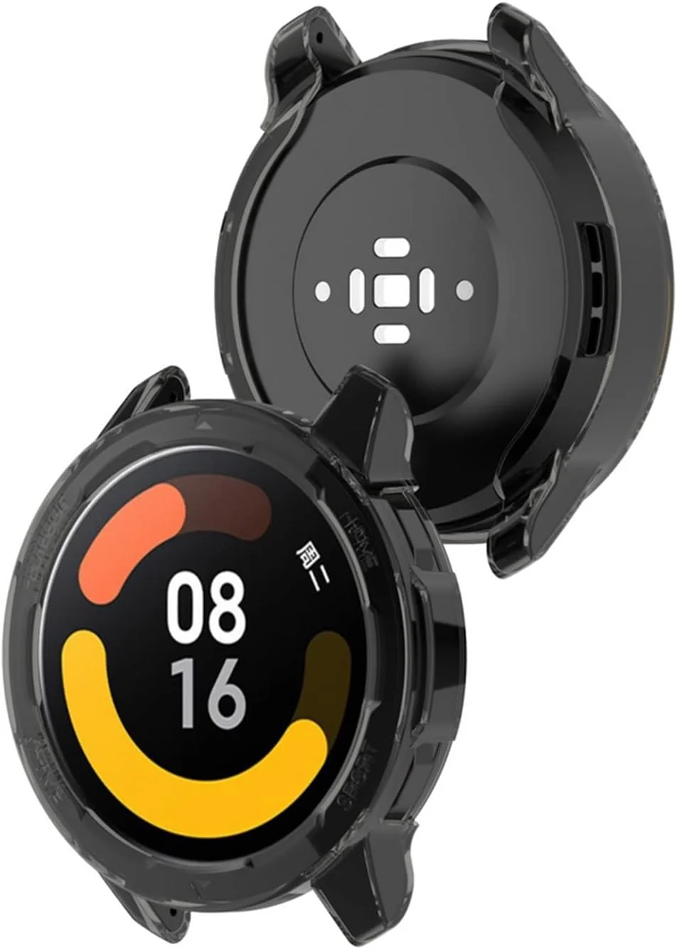 قاب محافظ صفحه نمایش SKEIDO مناسب برای ساعت هوشمند شیائومی Mi Watch S1 Active / Color2، کاور محافظ بامپر برای ساعت Mi Watch S1 Active