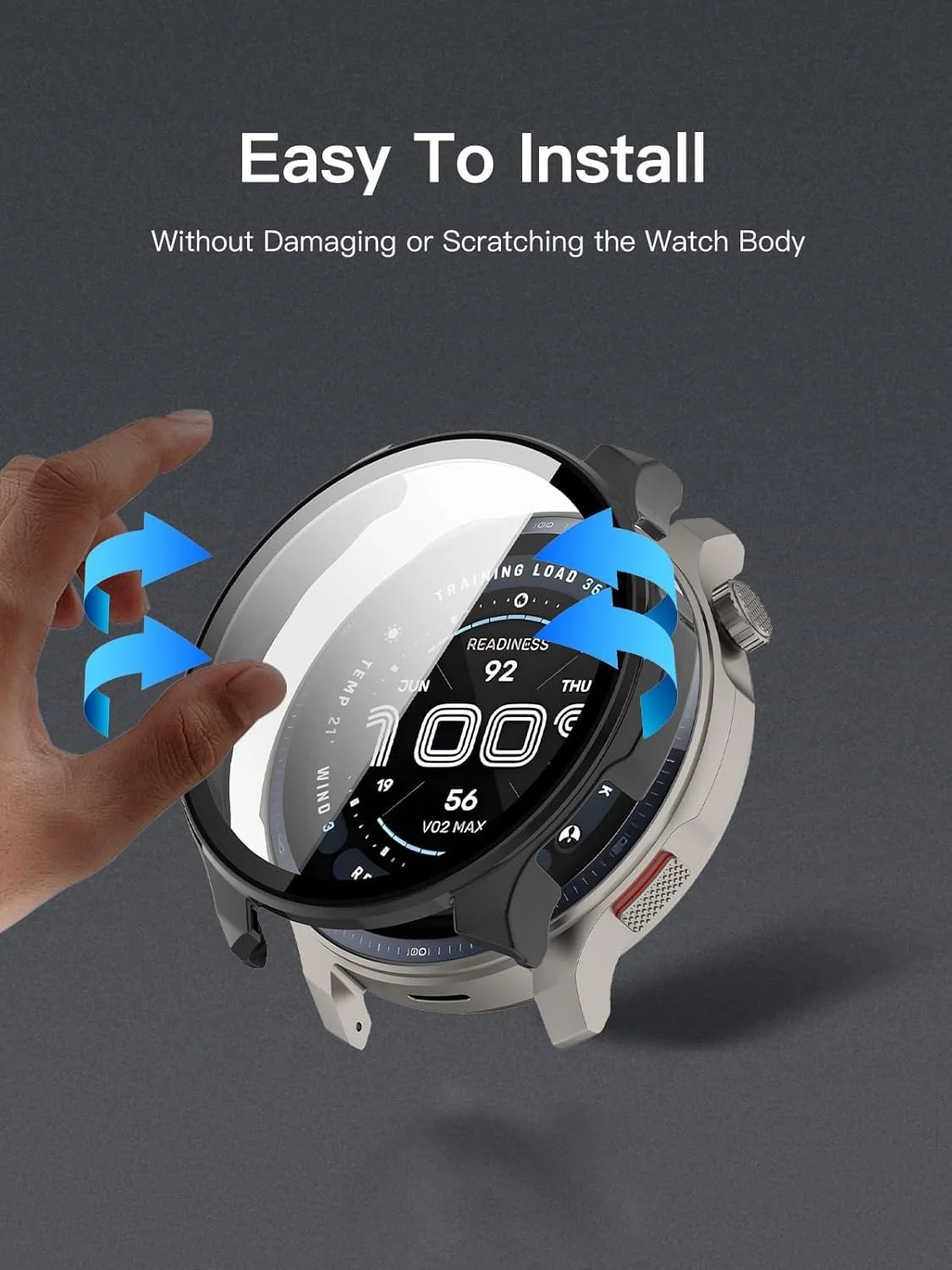 محافظ صفحه نمایش و کیس Skeido برای ساعت هوشمند Amazfit Balance 2، دارای شیشه حرارت دیده 9H، جنس PC سخت، نصب آسان، محافظ صفحه نمایش برای لوازم جانبی ساعت هوشمند Amazfit Balance 2 (مشکی) محافظ صفحه نمایش و کیس Skeido برای ساعت هوشمند Amazfit Balance 2، دارای شیشه حرارت دیده 9H، جنس PC سخت، نصب آسان، محافظ صفحه نمایش برای لوازم جانبی ساعت هوشمند Amazfit Balance 2 (مشکی)