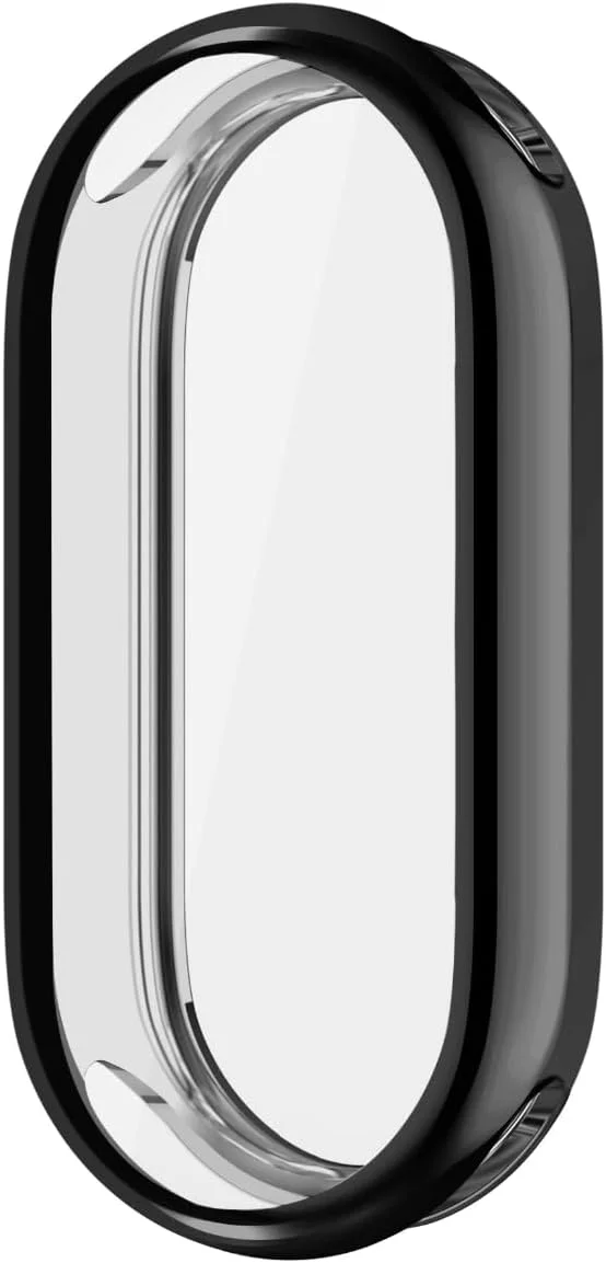 محافظ صفحه نمایش و بدنه سازگار با شیائومی اسمارت بند 10/10 NFC، کاور TPU انعطاف پذیر ضد ضربه و ضد خش برای ساعت هوشمند (مشکی، یک عدد) محافظ صفحه نمایش و بدنه سازگار با شیائومی اسمارت بند 10/10 NFC، کاور TPU انعطاف پذیر ضد ضربه و ضد خش برای ساعت هوشمند (مشکی، یک عدد)