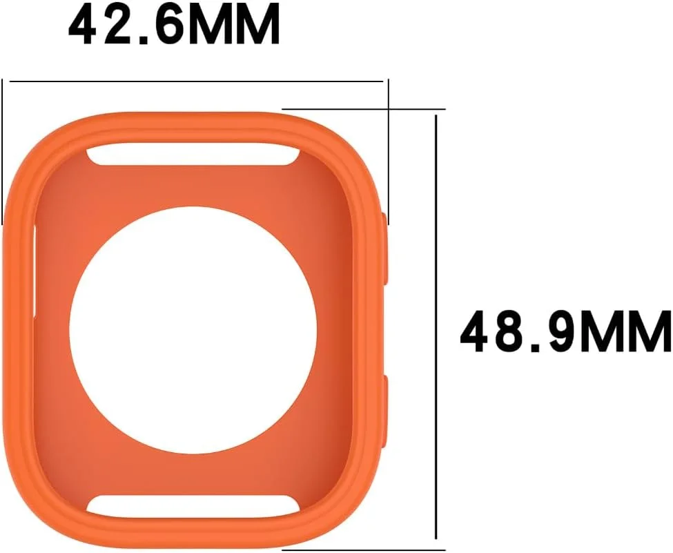 قاب سیلیکونی SKEIDO برای Huami Amazfit Bip6 (A2435)، کاور TPU نرم و ضد ضربه، محافظ صفحه نمایش فراگیر، قاب محافظ برای ساعت هوشمند Amazfit Bip 6 (مشکی)