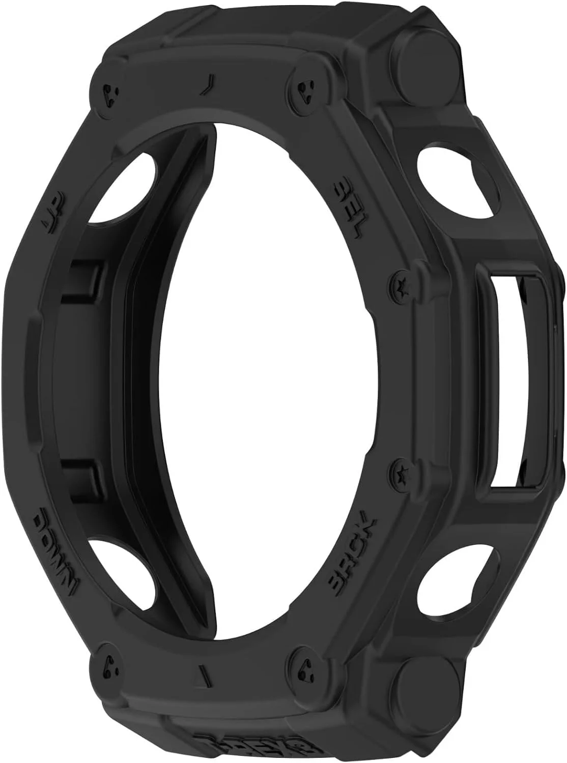 محافظ صفحه نمایش Skeido برای Amazfit T-Rex 3، جنس TPU نرم و مقاوم در برابر خراش، سازگار با ساعت هوشمند Amazfit T-Rex 3 (مشکی)