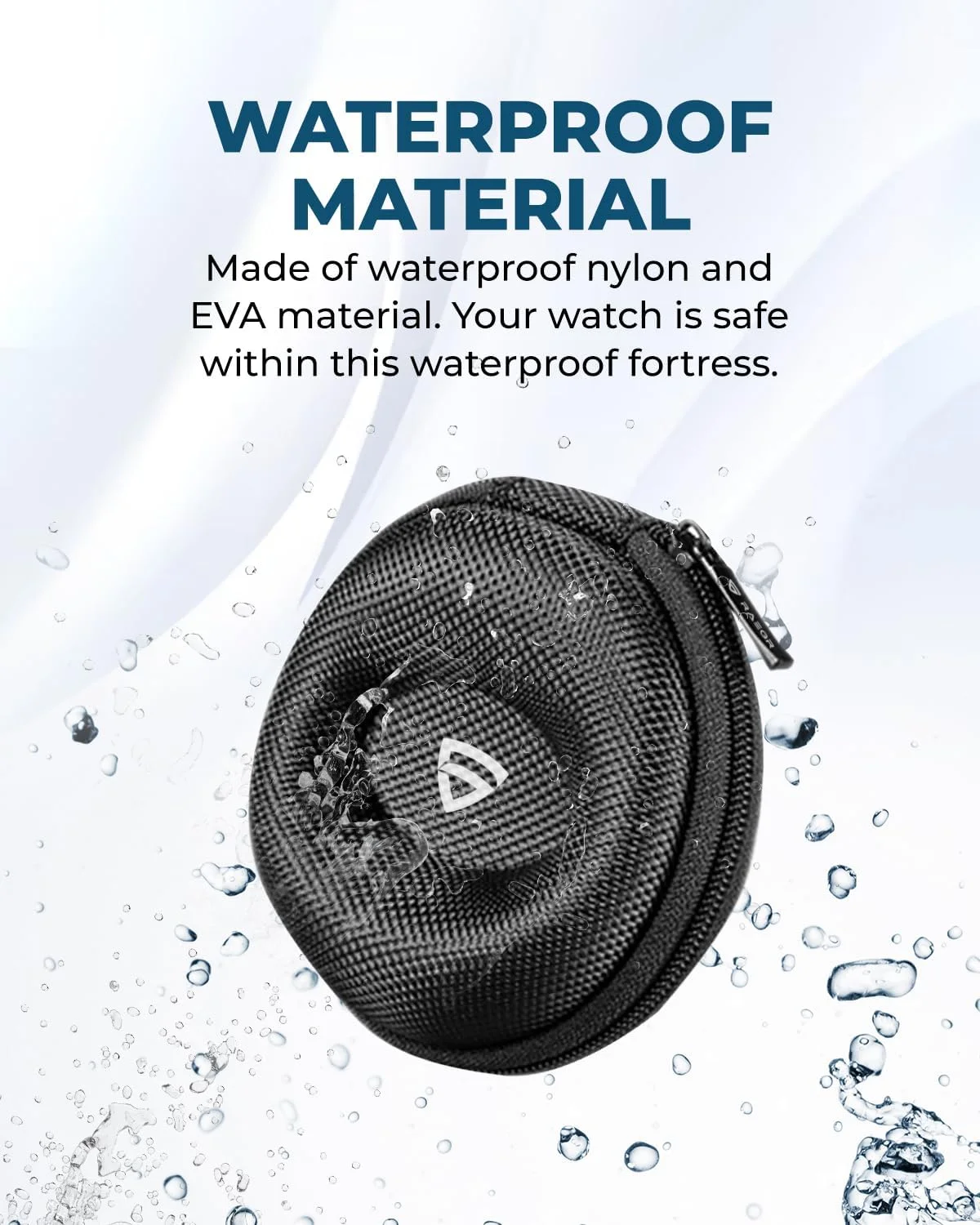 کیف و سازمان دهنده ساعت مسافرتی RAEGR | جعبه نگهداری تکی ساعت با زیپ | کیف قابل حمل و نگهدارنده ساعت مناسب سفر | مناسب برای ساعت های مچی و هوشمند تا 50 میلی متر - مشکی RG10559 کیف و سازمان دهنده ساعت مسافرتی RAEGR | جعبه نگهداری تکی ساعت با زیپ | کیف قابل حمل و نگهدارنده ساعت مناسب سفر | مناسب برای ساعت های مچی و هوشمند تا 50 میلی متر - مشکی RG10559