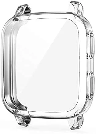 محافظ صفحه نمایش و قاب Oasisgalore مدل Venu Sq، پوشش کامل محافظ TPU برای ساعت هوشمند، بسته 3 عددی