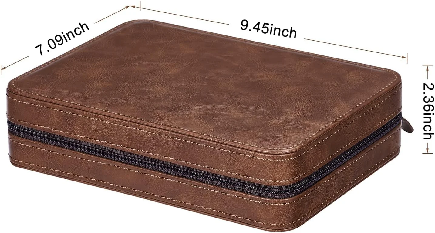 کیف مسافرتی ساعت، جعبه ساعت 8 خانه، برای آقایان، سازمان دهنده قابل حمل ساعت، جعبه نمایش ساعت چرمی PU، لوازم جانبی ساعت، مناسب برای ساعت های مچی و ساعت های هوشمند، سازمان دهنده ساعت مسافرتی کیف مسافرتی ساعت، جعبه ساعت 8 خانه، برای آقایان، سازمان دهنده قابل حمل ساعت، جعبه نمایش ساعت چرمی PU، لوازم جانبی ساعت، مناسب برای ساعت های مچی و ساعت های هوشمند، سازمان دهنده ساعت مسافرتی