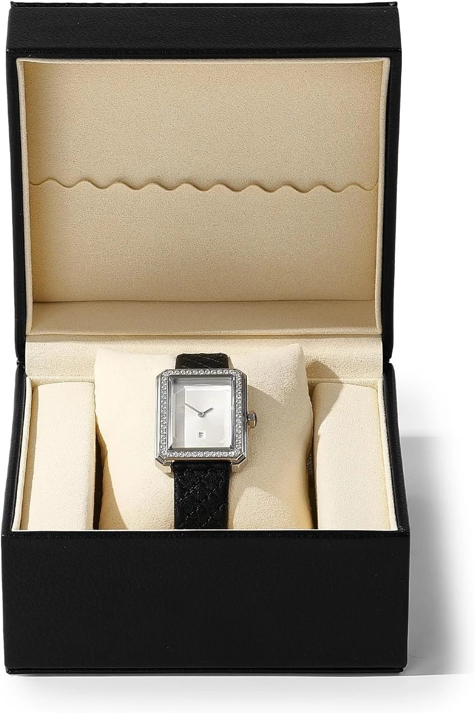 جعبه ساعت LBOYLOVE®، جعبه تکی ساعت چرمی PU با کوسن جداشدنی برای زنان و مردان، جعبه نمایش ساعت، جعبه نگهداری قابل حمل برای ساعت مچی، ساعت های هوشمند، دستبندها جعبه ساعت LBOYLOVE®، جعبه تکی ساعت چرمی PU با کوسن جداشدنی برای زنان و مردان، جعبه نمایش ساعت، جعبه نگهداری قابل حمل برای ساعت مچی، ساعت های هوشمند، دستبندها