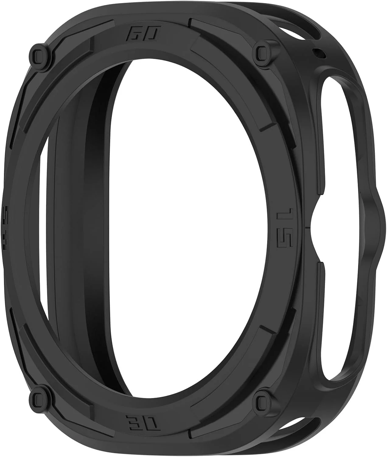 کاور محافظ دیسکول سازگار با ساعت هوشمند سامسونگ گلکسی واچ Ultra 47mm، قاب محافظ TPU نرم ضد ضربه و لوازم جانبی ساعت هوشمند (مشکی) کاور محافظ دیسکول سازگار با ساعت هوشمند سامسونگ گلکسی واچ Ultra 47mm، قاب محافظ TPU نرم ضد ضربه و لوازم جانبی ساعت هوشمند (مشکی)