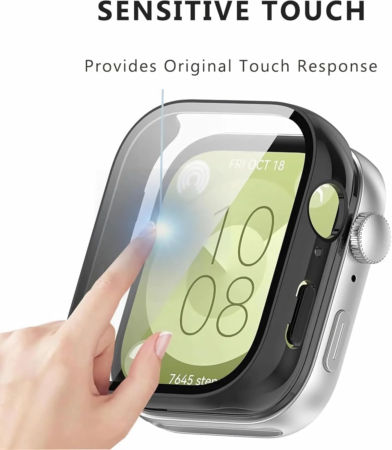 Protective Watch Case Screen Protector Compatible with HUAWEI WATCH FIT4,TPU HD Ultra-Thin Watch Cover (5 Packs) Protective Watch Case Screen Protector Compatible with HUAWEI WATCH FIT4,TPU HD Ultra-Thin Watch Cover (5 Packs)